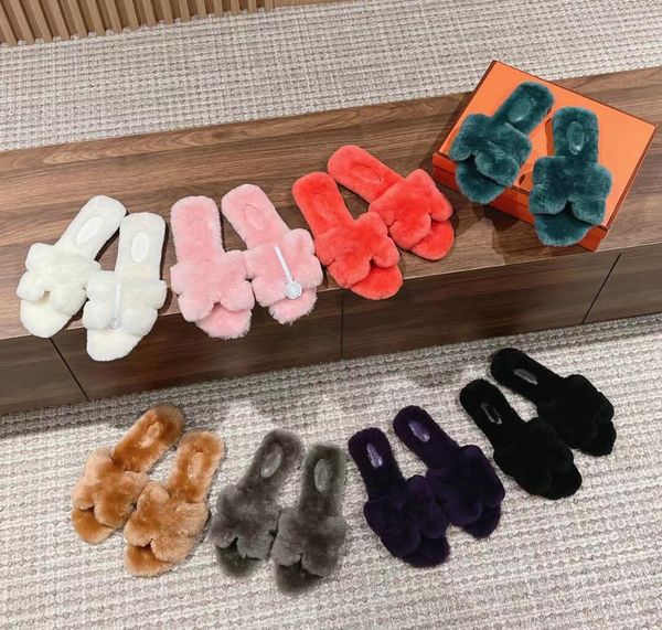 oran sandal new women oran slippers fashion designer autumn winter flat bottom high-quality wool warm woolen slippers size 35-41, Black
oran sandal new women oran slippers fashion designer autumn winter flat bottom high-quality wool warm woolen slippers size 35-41, Black