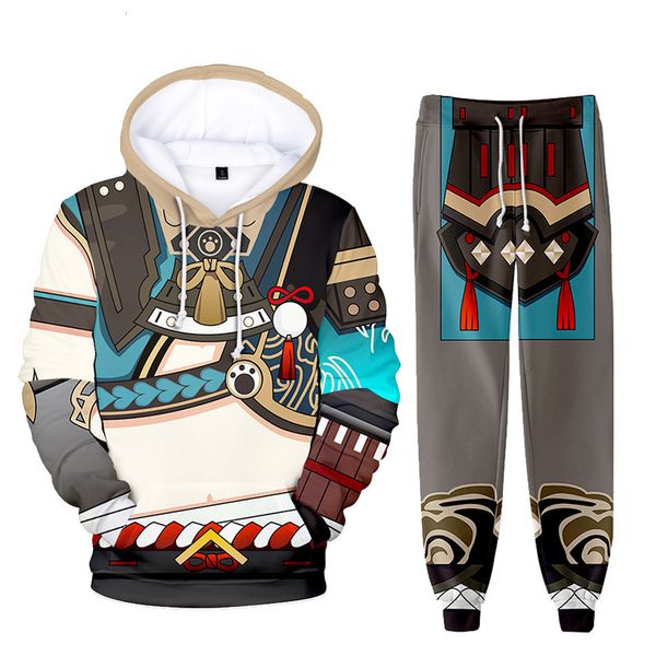 men s tracksuits genshin impact cosplay costume 2pcs set tracksuit sweatshirt and sweatpant men sportswear hoodie pants jogging set 230720, Gray
men s tracksuits genshin impact cosplay costume 2pcs set tracksuit sweatshirt and sweatpant men sportswear hoodie pants jogging set 230720, Gray