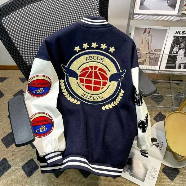 varsity jacket designer men's jacket coat american baseball clothing spring and autumn new embroidery tweed biker price teenage wind hi, Black;brown
varsity jacket designer men's jacket coat american baseball clothing spring and autumn new embroidery tweed biker price teenage wind hi, Black;brown