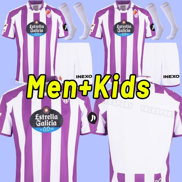 23 24 real valladolid soccer jerseys man kids kit set sergi guardiola weissman football shirt r alcaraz oscar plano uniform camiseta de vall, Black;yellow
23 24 real valladolid soccer jerseys man kids kit set sergi guardiola weissman football shirt r alcaraz oscar plano uniform camiseta de vall, Black;yellow