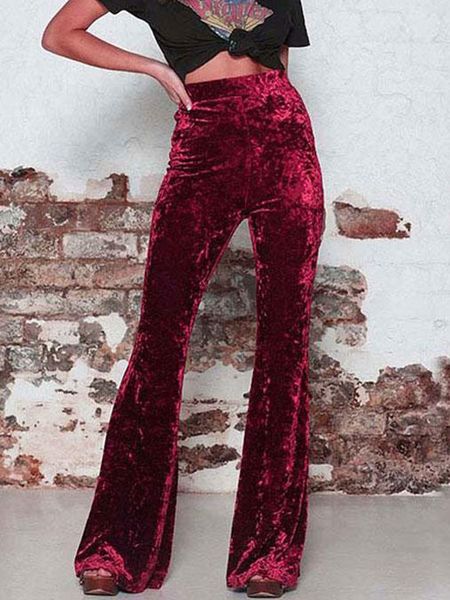 women's pants capris autumn high waist velvet pants women wide leg velour flare pants female trousers party club pants for women 230719, Black;white
women's pants capris autumn high waist velvet pants women wide leg velour flare pants female trousers party club pants for women 230719, Black;white