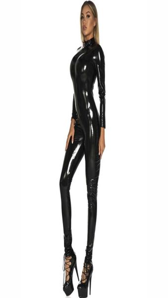 s5xl plus size shiny wetlook pvc catsuit zipper open crotch bodysuit pu leather bodycon jumpsuit overalls women bodysuits ropa7485640, Black;white
s5xl plus size shiny wetlook pvc catsuit zipper open crotch bodysuit pu leather bodycon jumpsuit overalls women bodysuits ropa7485640, Black;white