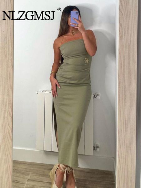 basic casual dresses nlzgmsj traf dress summer 2023 tube tight women chic folds street holiday leisure young student clothing 230719, Black;gray
basic casual dresses nlzgmsj traf dress summer 2023 tube tight women chic folds street holiday leisure young student clothing 230719, Black;gray