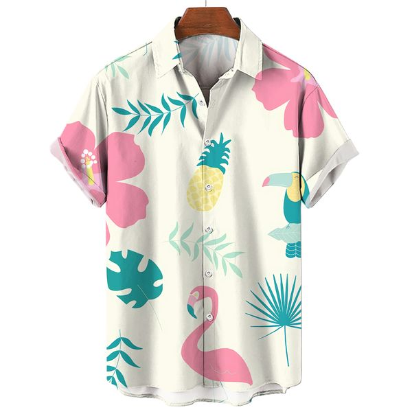 mens casual shirts hawaiian shirt summer lapels short sleeves pink crane print animal oversized clothing streetshirt 230720, White;black
mens casual shirts hawaiian shirt summer lapels short sleeves pink crane print animal oversized clothing streetshirt 230720, White;black
