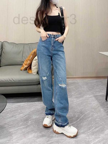 women's jeans designer quality autumn and winter new slim fit long pants spicy girl tear hole straight tube trousers floor slam zb44, Blue
women's jeans designer quality autumn and winter new slim fit long pants spicy girl tear hole straight tube trousers floor slam zb44, Blue