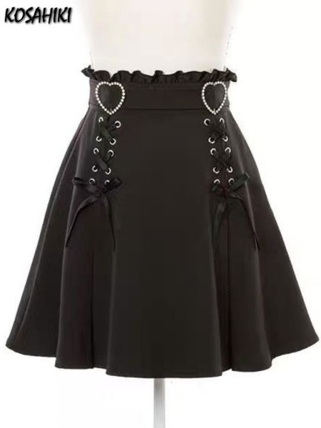 skirts 2023 y2k aesthetic harajuku style sweet girl high waist mini bandage skirt slim women solid streetwear gothic jk saia feminina 230720, Black
skirts 2023 y2k aesthetic harajuku style sweet girl high waist mini bandage skirt slim women solid streetwear gothic jk saia feminina 230720, Black