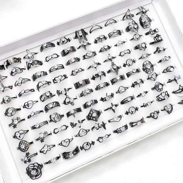 wholesale 30/40/50/100pcs mix fashion classic cubic zirconia women trendy stainless steel butterfly flower ring for party charm jewelry acce, Slivery;golden
wholesale 30/40/50/100pcs mix fashion classic cubic zirconia women trendy stainless steel butterfly flower ring for party charm jewelry acce, Slivery;golden