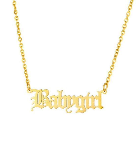 tiny baby girl choker stainless steel chain babygirl charm necklace pendant gold filled kolye friends gift jewelry8620118, Golden;silver
tiny baby girl choker stainless steel chain babygirl charm necklace pendant gold filled kolye friends gift jewelry8620118, Golden;silver