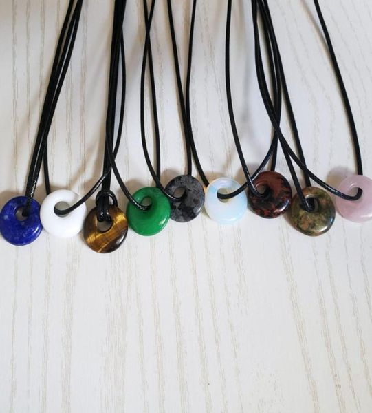 assorted 18mm natural stone gogo donut pendant simple stylish crystal pendant necklace big hole chakra loose beads4792349, Silver
assorted 18mm natural stone gogo donut pendant simple stylish crystal pendant necklace big hole chakra loose beads4792349, Silver
