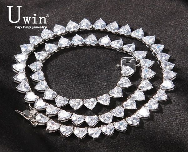pendant necklaces uwin heart tennis chain 6mm choker micro paved iced out cubic zirconia luxury bling charm vintage short necklace7654155, Silver
pendant necklaces uwin heart tennis chain 6mm choker micro paved iced out cubic zirconia luxury bling charm vintage short necklace7654155, Silver