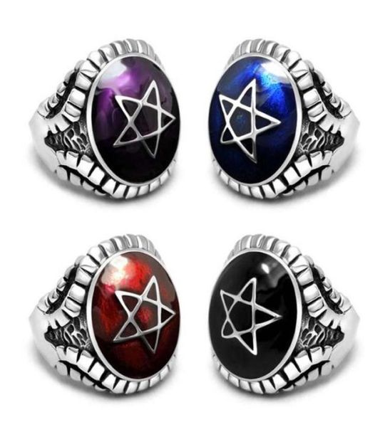 new pentagram ring 316l stainless steel titanium men ring rock pop punk fashion jewelry cluster rings5235866, Golden;silver
new pentagram ring 316l stainless steel titanium men ring rock pop punk fashion jewelry cluster rings5235866, Golden;silver