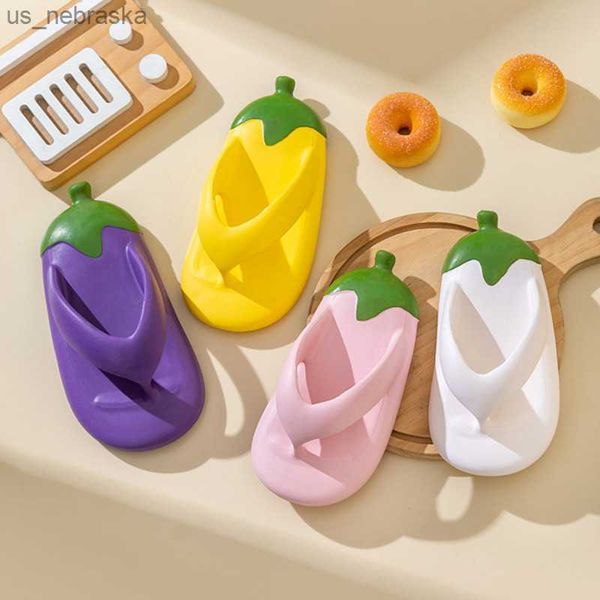 summer cute eggplant kids slippers eva soft sole outdoor boys girls slippers beach barefoot family mum children flip flops l230518, Black;grey
summer cute eggplant kids slippers eva soft sole outdoor boys girls slippers beach barefoot family mum children flip flops l230518, Black;grey