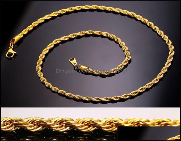 chains necklaces pendants jewelry gold fashion stainless steel hip hop rope chain mens necklace drop delivery 2021 dbwsz4071205, Silver
chains necklaces pendants jewelry gold fashion stainless steel hip hop rope chain mens necklace drop delivery 2021 dbwsz4071205, Silver