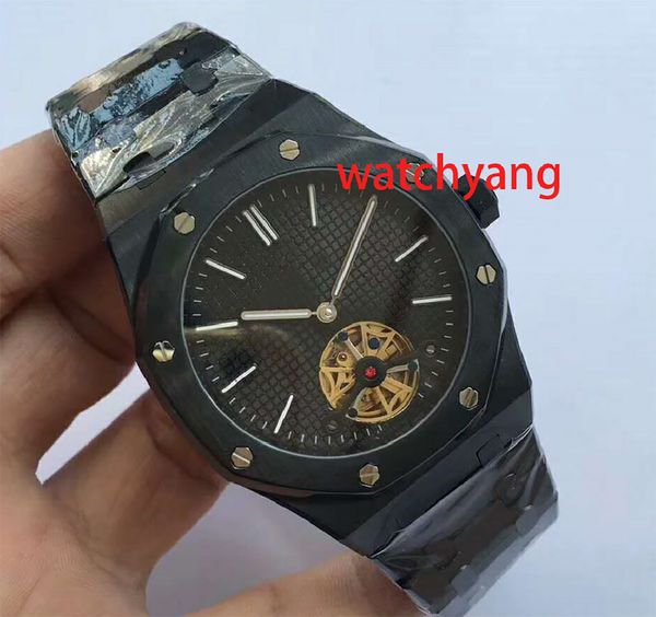 luxury men's watch automatic mechanical movement 42mm size sapphire mirror stainless steel tourbillon movement sports watch, Slivery;brown
luxury men's watch automatic mechanical movement 42mm size sapphire mirror stainless steel tourbillon movement sports watch, Slivery;brown