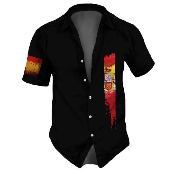 mens casual shirts summer mens shirt spanish flag printing daily clothing hawaiian sweatshirt street fashion tees loose oversized 230720, White;black
mens casual shirts summer mens shirt spanish flag printing daily clothing hawaiian sweatshirt street fashion tees loose oversized 230720, White;black