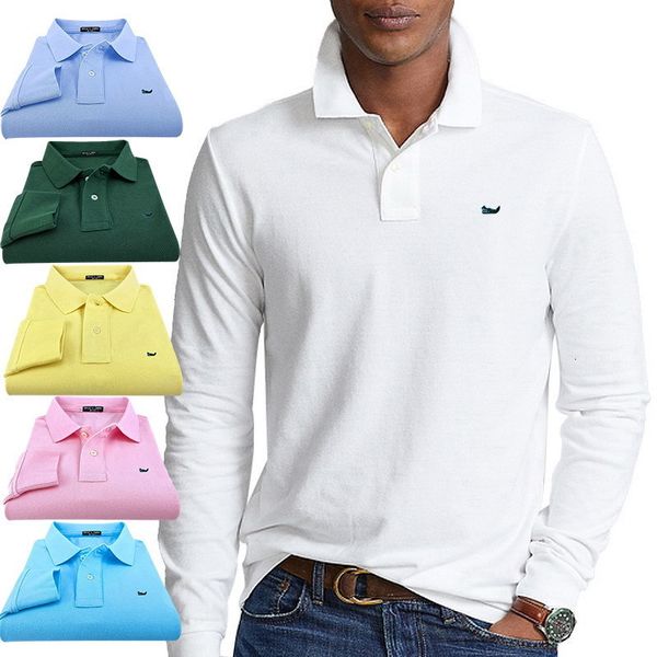 men s polos 100 cotton mens polo shirt long sleeve t shirts homme casual male s 4xl spring autumn embroidery design 230719, White;black
men s polos 100 cotton mens polo shirt long sleeve t shirts homme casual male s 4xl spring autumn embroidery design 230719, White;black