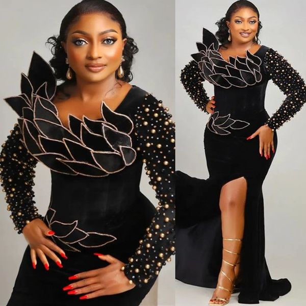 2023 aso ebi black mermaid prom dress pearls beaded evening formal party second reception birthday engagement gowns dresses robe de soiree z
2023 aso ebi black mermaid prom dress pearls beaded evening formal party second reception birthday engagement gowns dresses robe de soiree z