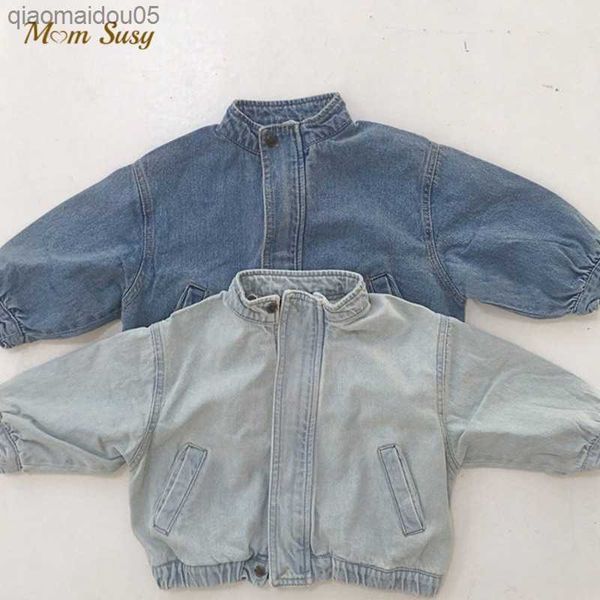 baby boy girl denim jacket zipper infant toddle jean coat kid jean clothing baby outwear spring autumn chaqueta clothes 1-7y l230712, Blue;gray
baby boy girl denim jacket zipper infant toddle jean coat kid jean clothing baby outwear spring autumn chaqueta clothes 1-7y l230712, Blue;gray