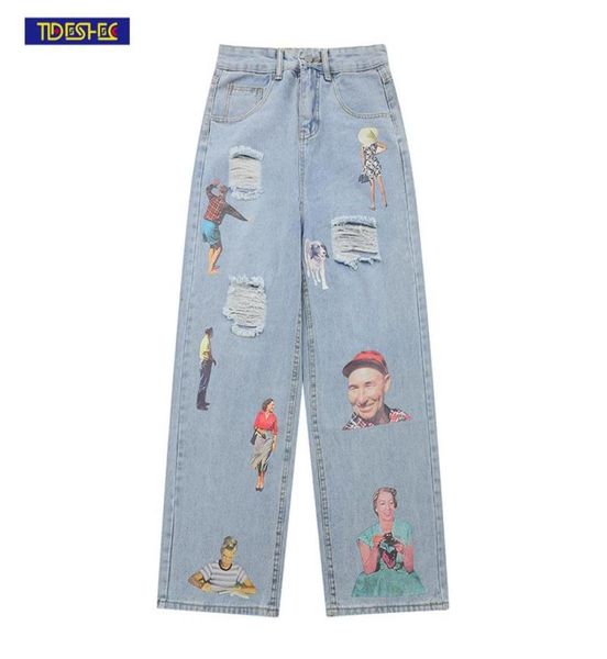 men039s jeans hip hop hole 70s 80s portrait print painted pants mens streetwear oversize retro vibe syle denim trousers loose444156856922, Blue
men039s jeans hip hop hole 70s 80s portrait print painted pants mens streetwear oversize retro vibe syle denim trousers loose444156856922, Blue