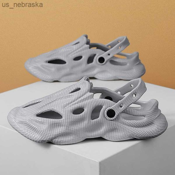 summer men sandals shoes men' holes sandals hollow breathable flip flops fashion beach slippers casual garden slippers l230518, Black;grey
summer men sandals shoes men' holes sandals hollow breathable flip flops fashion beach slippers casual garden slippers l230518, Black;grey