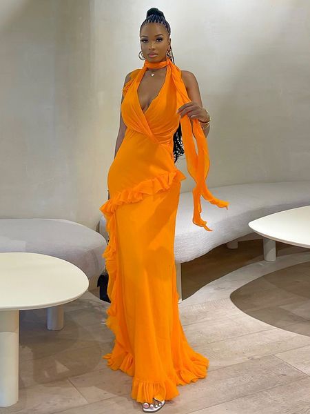 basic casual dresses women's elegant deep v-neck strapless split collar zipper body dress ruffle strap dress club dress summer orange s, Black;gray
basic casual dresses women's elegant deep v-neck strapless split collar zipper body dress ruffle strap dress club dress summer orange s, Black;gray