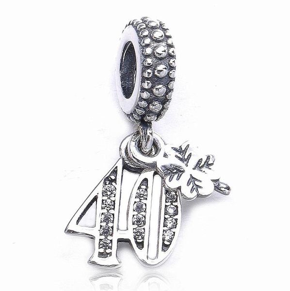 new 100 real 925 sterling silver charm celebrate 40 years with crystal pendant beads for women gift fits european bracelets diy j7556886, Black
new 100 real 925 sterling silver charm celebrate 40 years with crystal pendant beads for women gift fits european bracelets diy j7556886, Black