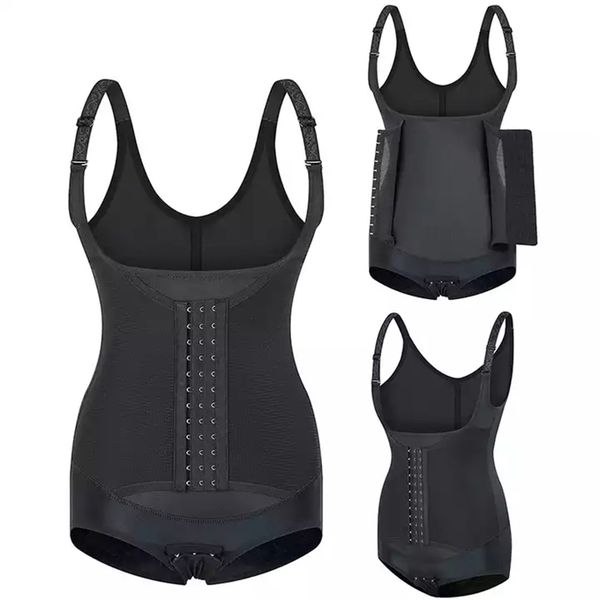 women's shapers elasticity knit women tummy control shapewear adjustable straps underbust corset waist trainer hook bodysuits body shap, Black;white
women's shapers elasticity knit women tummy control shapewear adjustable straps underbust corset waist trainer hook bodysuits body shap, Black;white