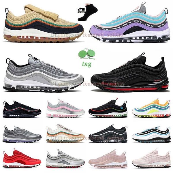 mens womens 97 designer sneaker reflective running shoes 97s silver bullet have a day-purple satan mschf x inri jesus sean witherspoon silve
mens womens 97 designer sneaker reflective running shoes 97s silver bullet have a day-purple satan mschf x inri jesus sean witherspoon silve