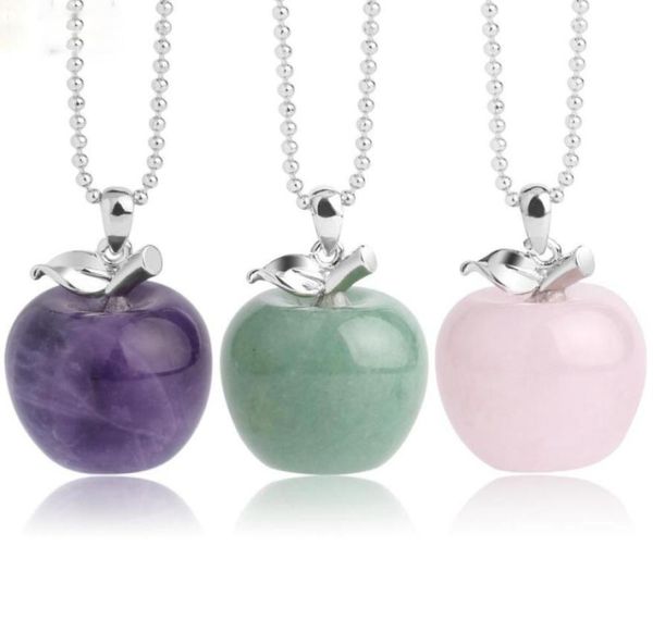 suspension apple natural stone pendant crystal pendants quartz bead necklaces fashion jewelry for female women gift3629939, Silver
suspension apple natural stone pendant crystal pendants quartz bead necklaces fashion jewelry for female women gift3629939, Silver
