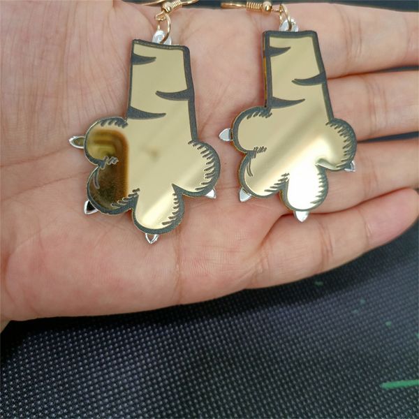 devil's claw dangle earrings for women original funny cat's paw girls acrylic cartoon novelty cute jewelry accessories, Silver
devil's claw dangle earrings for women original funny cat's paw girls acrylic cartoon novelty cute jewelry accessories, Silver