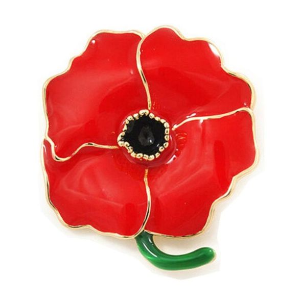gemin large poppy flower brooch lapel badge pin gold brooch for women red enamel flower pin brooch3237354, Gray
gemin large poppy flower brooch lapel badge pin gold brooch for women red enamel flower pin brooch3237354, Gray
