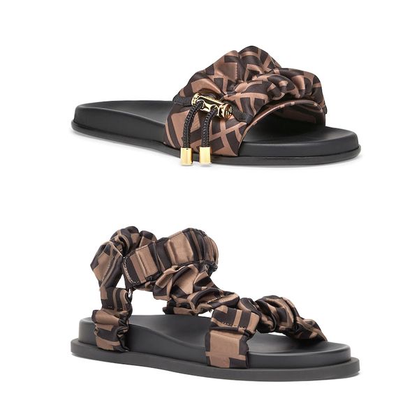 sandal famous designer woman f feel brown luxury satin slides gold ser man slipper drawstring flat rubber sole summer shoe outside pool beac, Black
sandal famous designer woman f feel brown luxury satin slides gold ser man slipper drawstring flat rubber sole summer shoe outside pool beac, Black