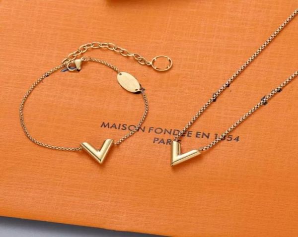 designers pendant necklace charm bracelets stainless steel couple v necklaces fashion women jewelry set53660889862790, Golden;silver
designers pendant necklace charm bracelets stainless steel couple v necklaces fashion women jewelry set53660889862790, Golden;silver
