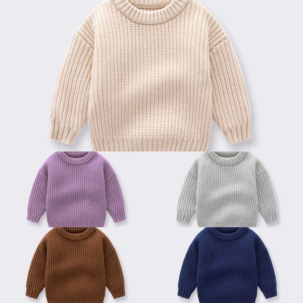 pullover baby toddler cotton sweater boys girls winter loose knitted jacket kids round neck casual solid color clothing sweaters hkd230719, Blue
pullover baby toddler cotton sweater boys girls winter loose knitted jacket kids round neck casual solid color clothing sweaters hkd230719, Blue