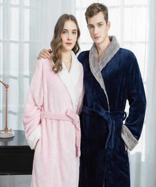 men039s sleepwear men winter plus size thicken warm flannel hooded bathrobe extra long coral fleece bath robe night dressing go8378339, Black;brown
men039s sleepwear men winter plus size thicken warm flannel hooded bathrobe extra long coral fleece bath robe night dressing go8378339, Black;brown