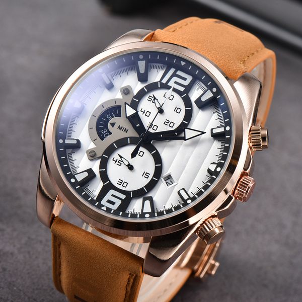 mens luxury sports watches designer brand watch all dial work 46mm quartz wristwatches men fashion leather band original buckle multi color, Slivery;black
mens luxury sports watches designer brand watch all dial work 46mm quartz wristwatches men fashion leather band original buckle multi color, Slivery;black