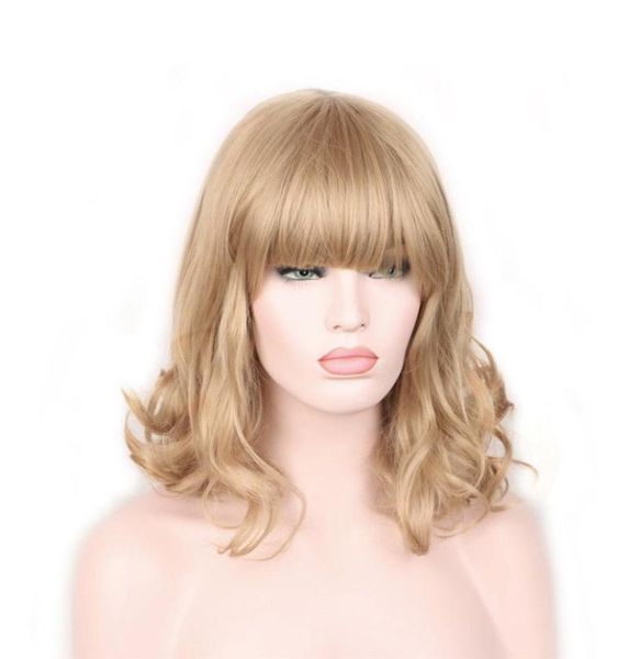 short wigs hair wavy curly women fashion style real retro wig girls blonde2566460, Black
short wigs hair wavy curly women fashion style real retro wig girls blonde2566460, Black