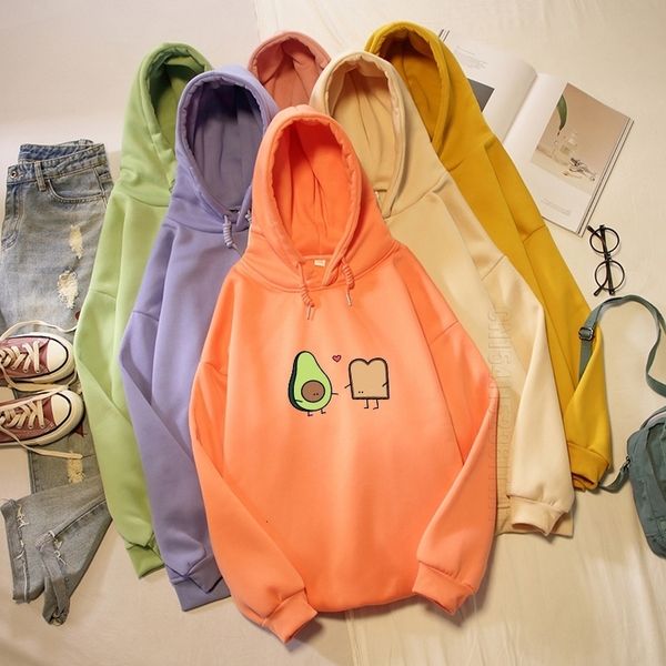 women s hoodies sweatshirts avocado couple lovers harajuku cute vegan bread cartoon men sweatshirt oversize streetwears 230720, Black 
women s hoodies sweatshirts avocado couple lovers harajuku cute vegan bread cartoon men sweatshirt oversize streetwears 230720, Black