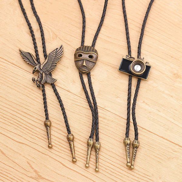 bolo ties fashion bolo tie hand-knitted leather rope long sweater chain retro camera mask necklace wholesale bow tie hkd230719, Red
bolo ties fashion bolo tie hand-knitted leather rope long sweater chain retro camera mask necklace wholesale bow tie hkd230719, Red