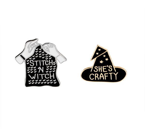 black witch hat and sititch sweater enamel brooch she039s craftystitch and witch lapel pin girl badge denim collar accessories7177137, Gray
black witch hat and sititch sweater enamel brooch she039s craftystitch and witch lapel pin girl badge denim collar accessories7177137, Gray