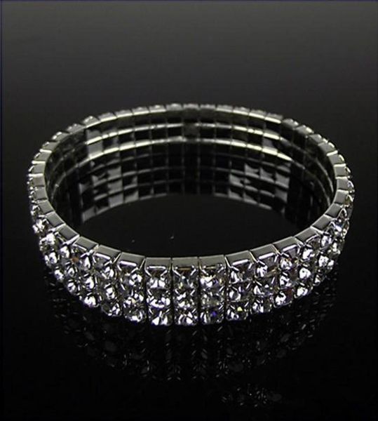 discount bridal bracelet 2019 bridal jewelry 3 row silver rhinestone bling bling crystal stretch bangle women party prom wedding a3708068, White
discount bridal bracelet 2019 bridal jewelry 3 row silver rhinestone bling bling crystal stretch bangle women party prom wedding a3708068, White