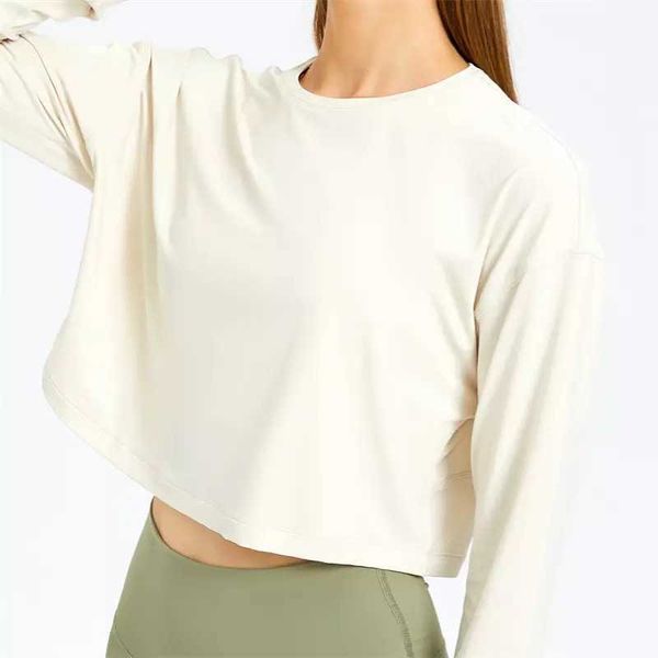 lulus sport yoga designer t shirt training loose fit crop women long sleeve pullover crew neck light weight shirt gym workout sweatshirts, White
lulus sport yoga designer t shirt training loose fit crop women long sleeve pullover crew neck light weight shirt gym workout sweatshirts, White