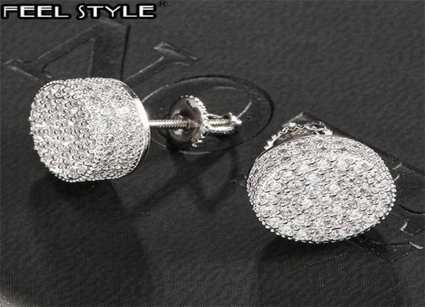hip hop 1pair micro full paved round zircon cz stone bling iced out stud earring copper earrings for men jewelry 2201251604093, Golden;silver
hip hop 1pair micro full paved round zircon cz stone bling iced out stud earring copper earrings for men jewelry 2201251604093, Golden;silver
