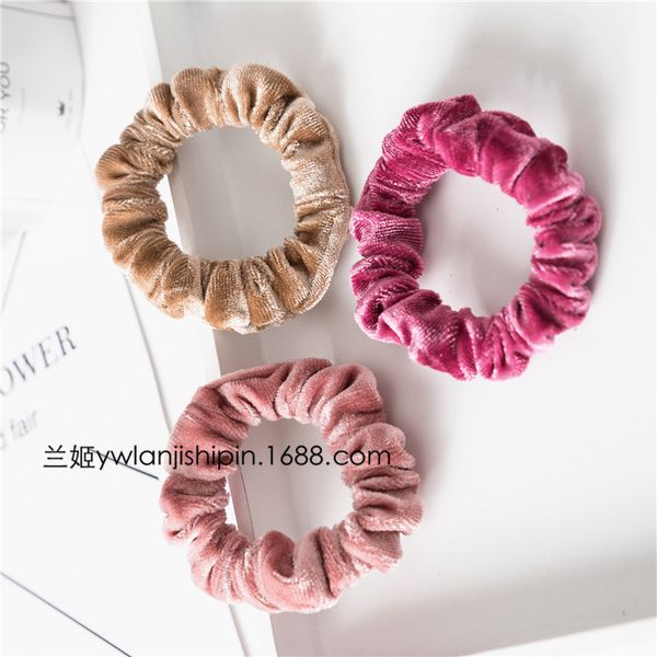 fashion blogger designer jewelry simple velvet hair loop elastic elastic band large intestine loop fabric loop women's versatile elasti, Golden;silver
fashion blogger designer jewelry simple velvet hair loop elastic elastic band large intestine loop fabric loop women's versatile elasti, Golden;silver