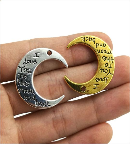 whole 50pcs alloy charms pendant jewelry making silver golden i love you to the moon and back diy jewelry findings 29x27mm2316730, Bronze;silver
whole 50pcs alloy charms pendant jewelry making silver golden i love you to the moon and back diy jewelry findings 29x27mm2316730, Bronze;silver