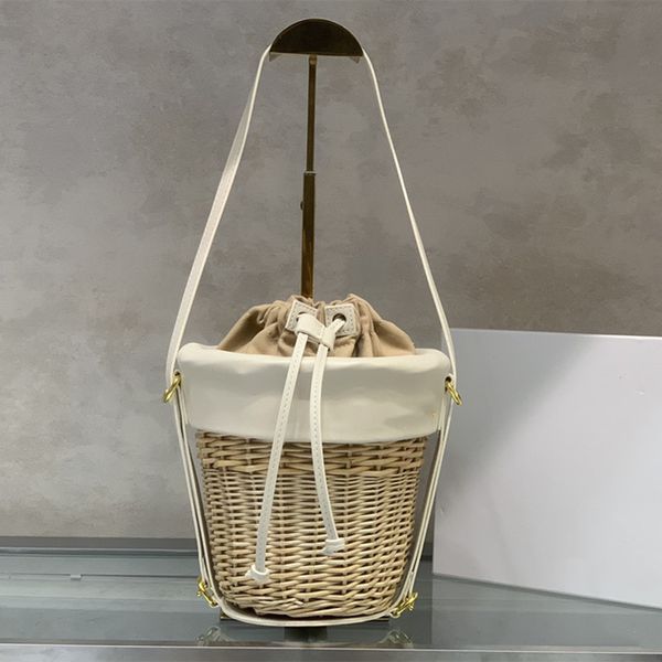 designer straw bags beach drawstring totes women shoulder bag fashion rattan wicker woven totes lady mini buckets bag traveling purse 19cm
designer straw bags beach drawstring totes women shoulder bag fashion rattan wicker woven totes lady mini buckets bag traveling purse 19cm