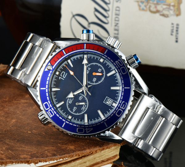 new watch ceramic bezel rologio blue 42mm men mens watches quartz movement rubber strap luxury watch wristwatches, Slivery;brown
new watch ceramic bezel rologio blue 42mm men mens watches quartz movement rubber strap luxury watch wristwatches, Slivery;brown