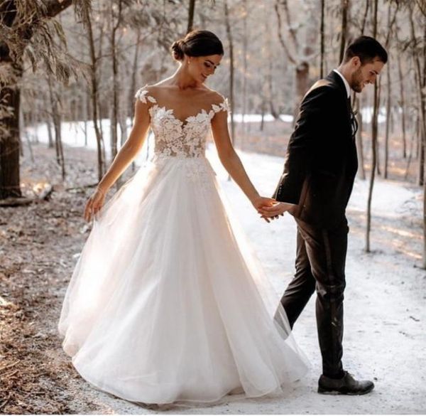 2021 aline wedding dresses modest sheer neck lace bridal gowns backless full length tulle white beads5926305
2021 aline wedding dresses modest sheer neck lace bridal gowns backless full length tulle white beads5926305