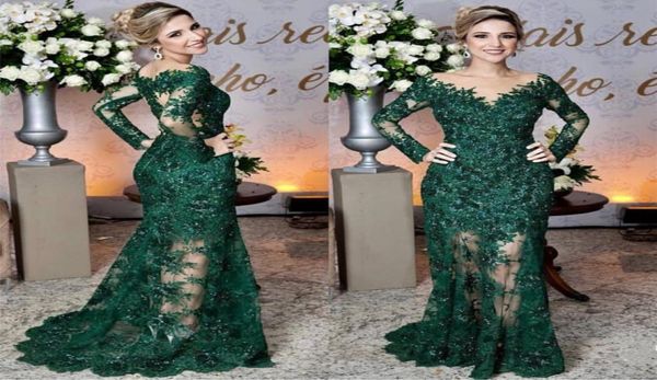elegant dark green emerald lace appliques long sleeves prom dress sheer mermaid prom lady event party wear evening maxi gown custo3471199, Black
elegant dark green emerald lace appliques long sleeves prom dress sheer mermaid prom lady event party wear evening maxi gown custo3471199, Black