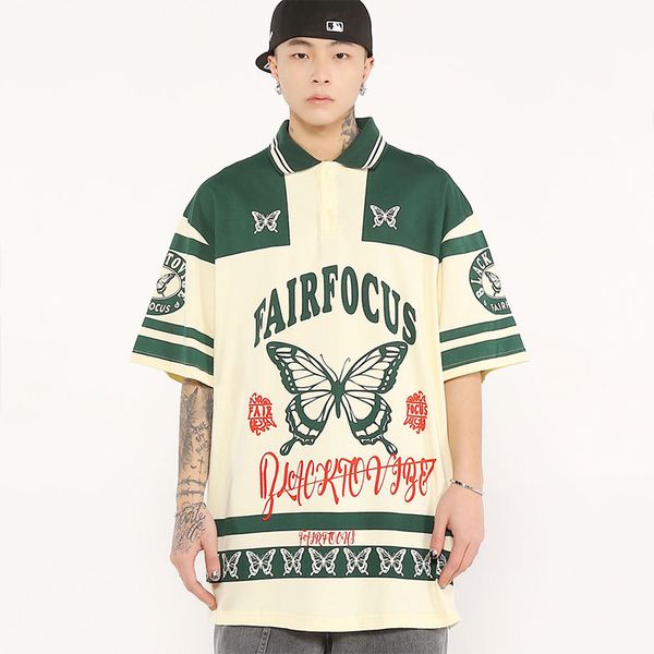 men's polos men hiphop polo shirt streetwear harajuku t shirt oversize summer short sleeve motorcycle cotton tees 230719, White;black
men's polos men hiphop polo shirt streetwear harajuku t shirt oversize summer short sleeve motorcycle cotton tees 230719, White;black